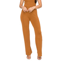 RIVIR Do You Boo Trousers in camel - women's pants