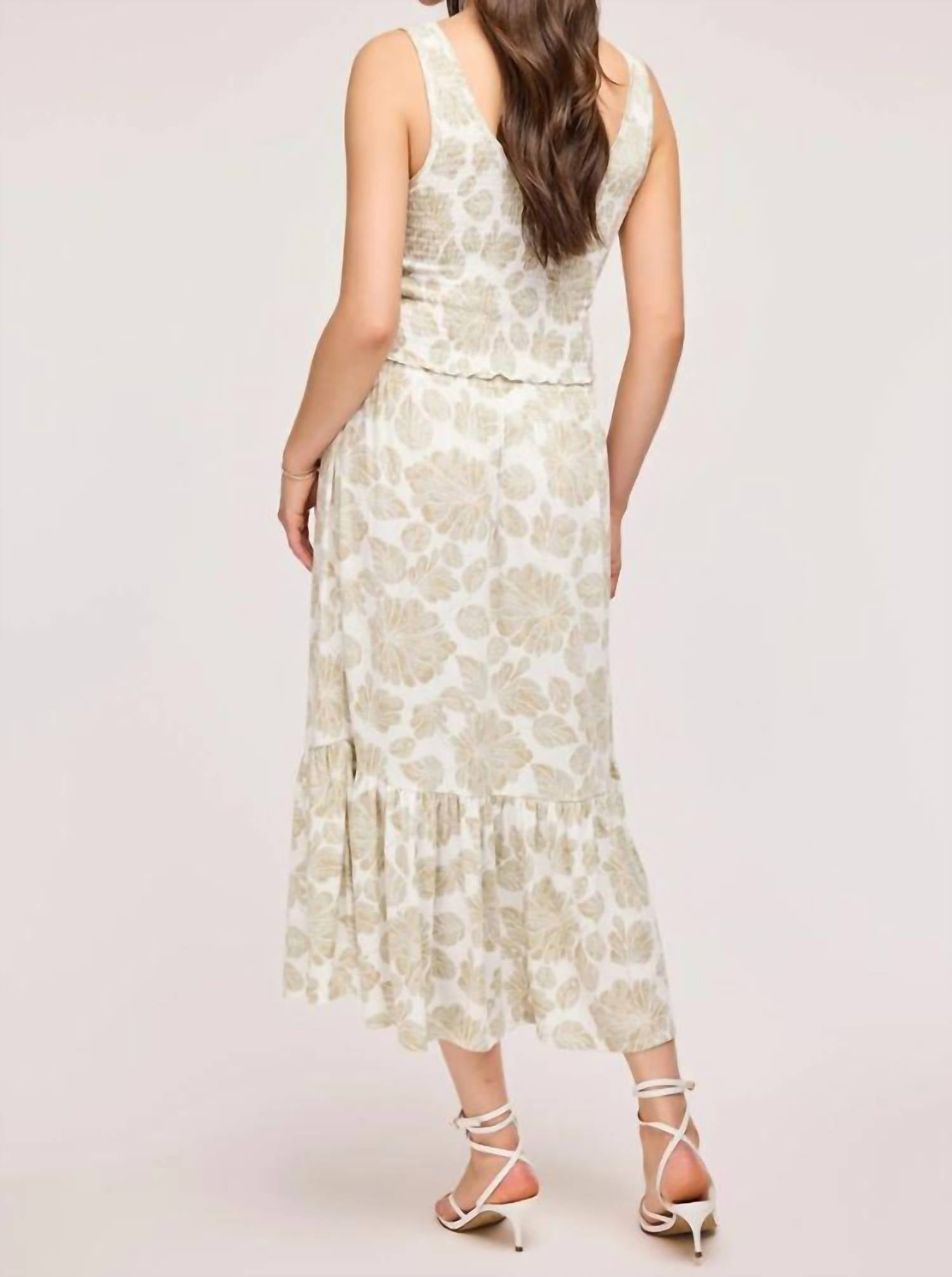 Gentle Fawn - Elaine Bloom Print Midi Skirt