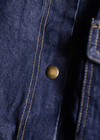 Iron & Resin Women's Jane Jacket in blue - women's shirt - detail view