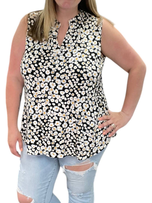 Honeyme - Daisy Sleeveless Gabby Top