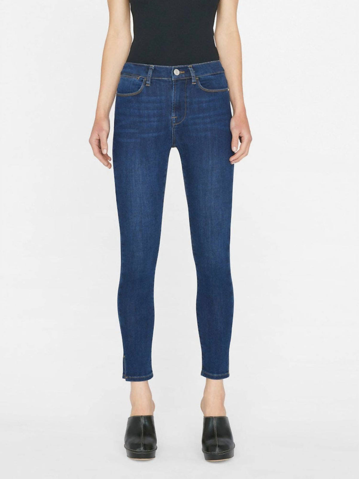 LE HIGH SKINNY SIDE SLIT JEAN
