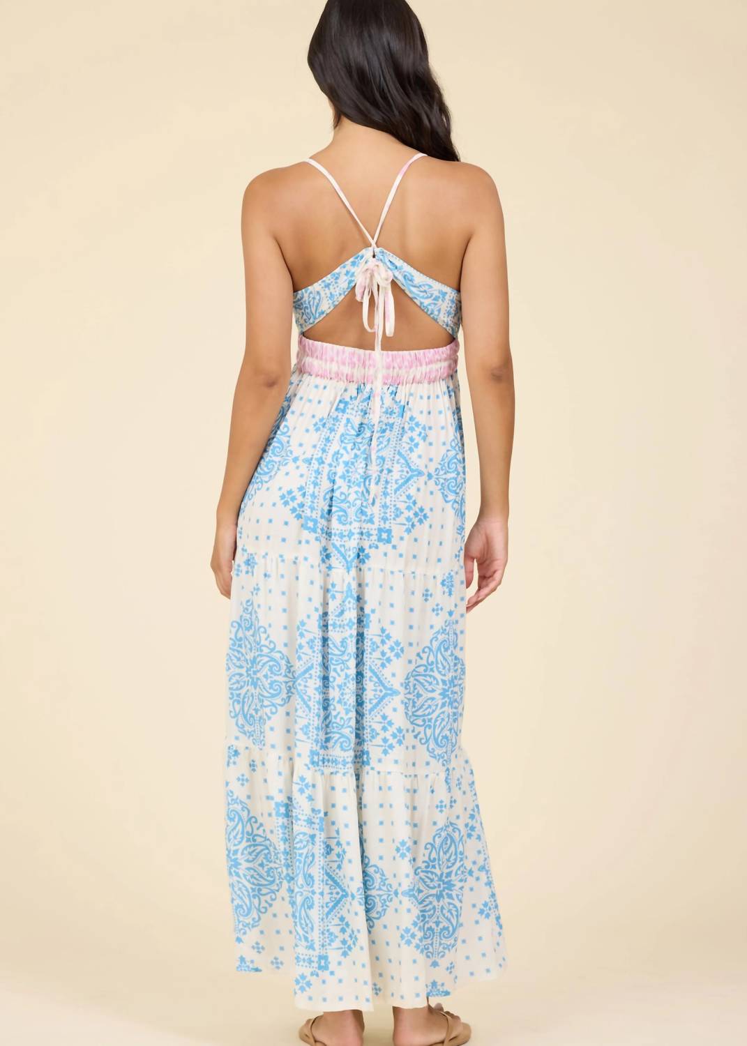 Surf Gypsy - Halter Maxi Dress