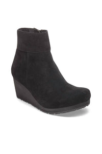 BIRKENSTOCK Women's Ebba Narrow Ankle Boots in black suede - women's shoe