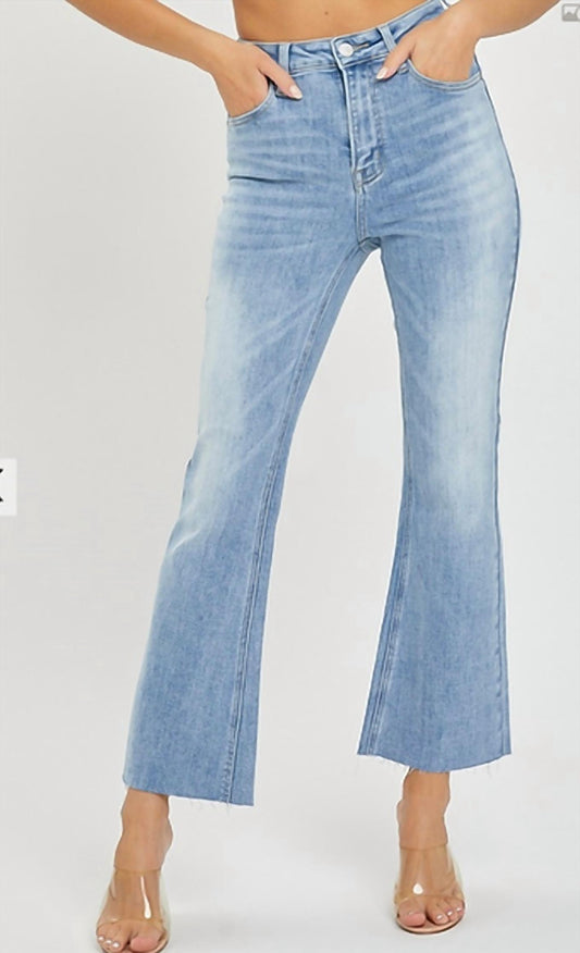 Risen - Jeans High Rise Crop Flare Jeans