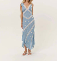 For Love & Lemons - Stormie Dot Midi Dress
