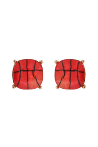 Wholesale Accessory Market - Women's Basketball Stud Earrings