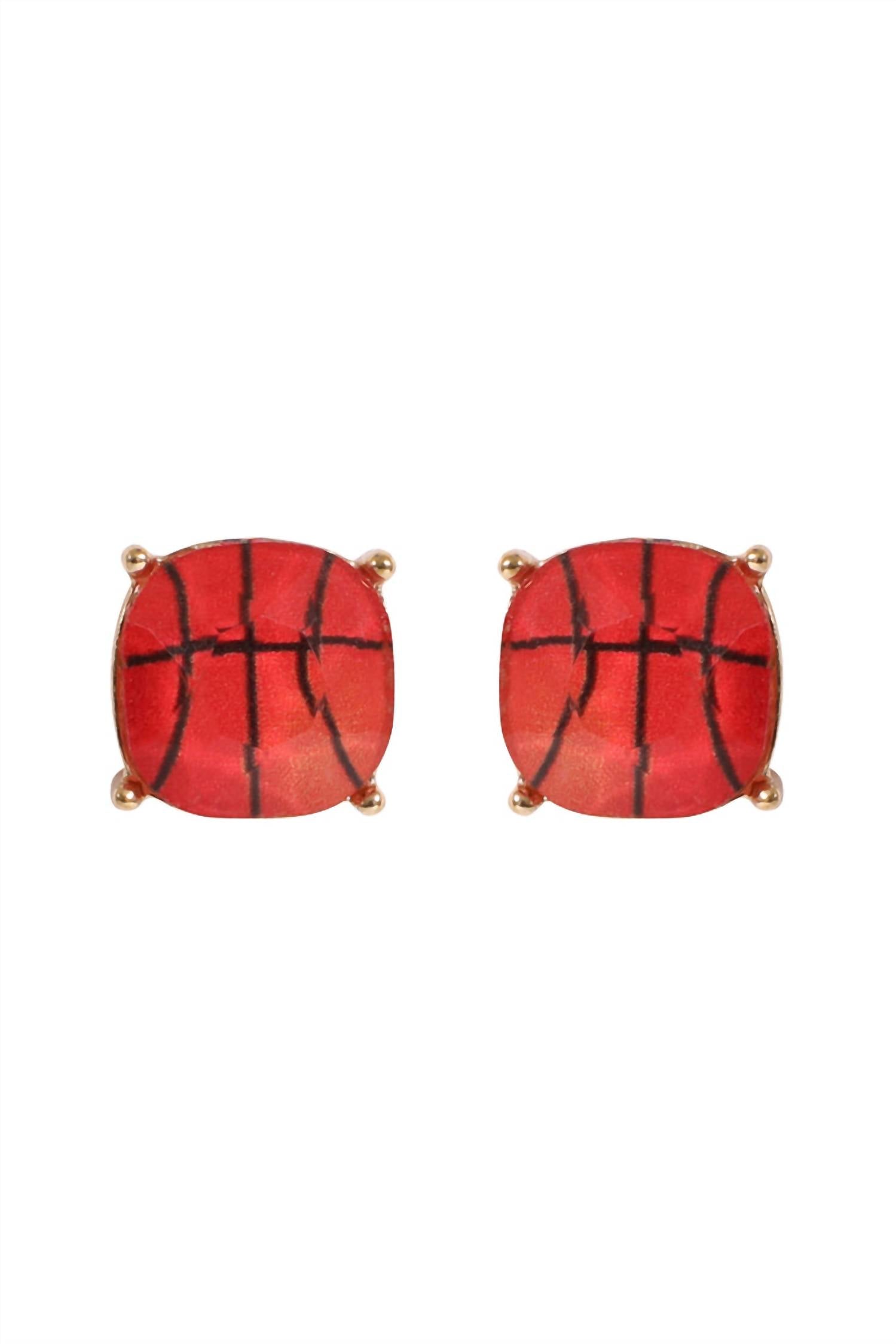 Wholesale Accessory Market - Women's Basketball Stud Earrings