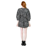 Sea - Women's Calla Cheetah Long Sleeve Belted Tunic Dress