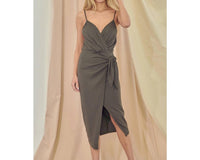 Fore Collection - Ava Wrap Midi Dress