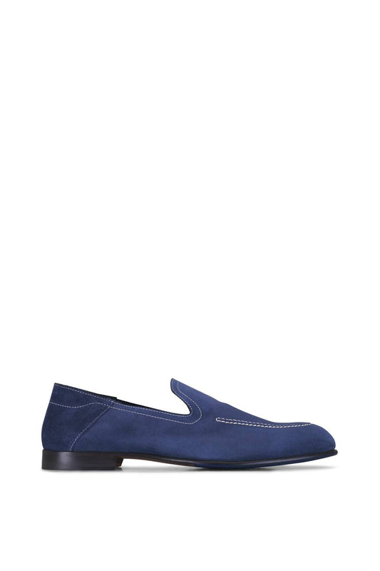 Scarpe Di Bianco - Men's Agata Suede Loafers
