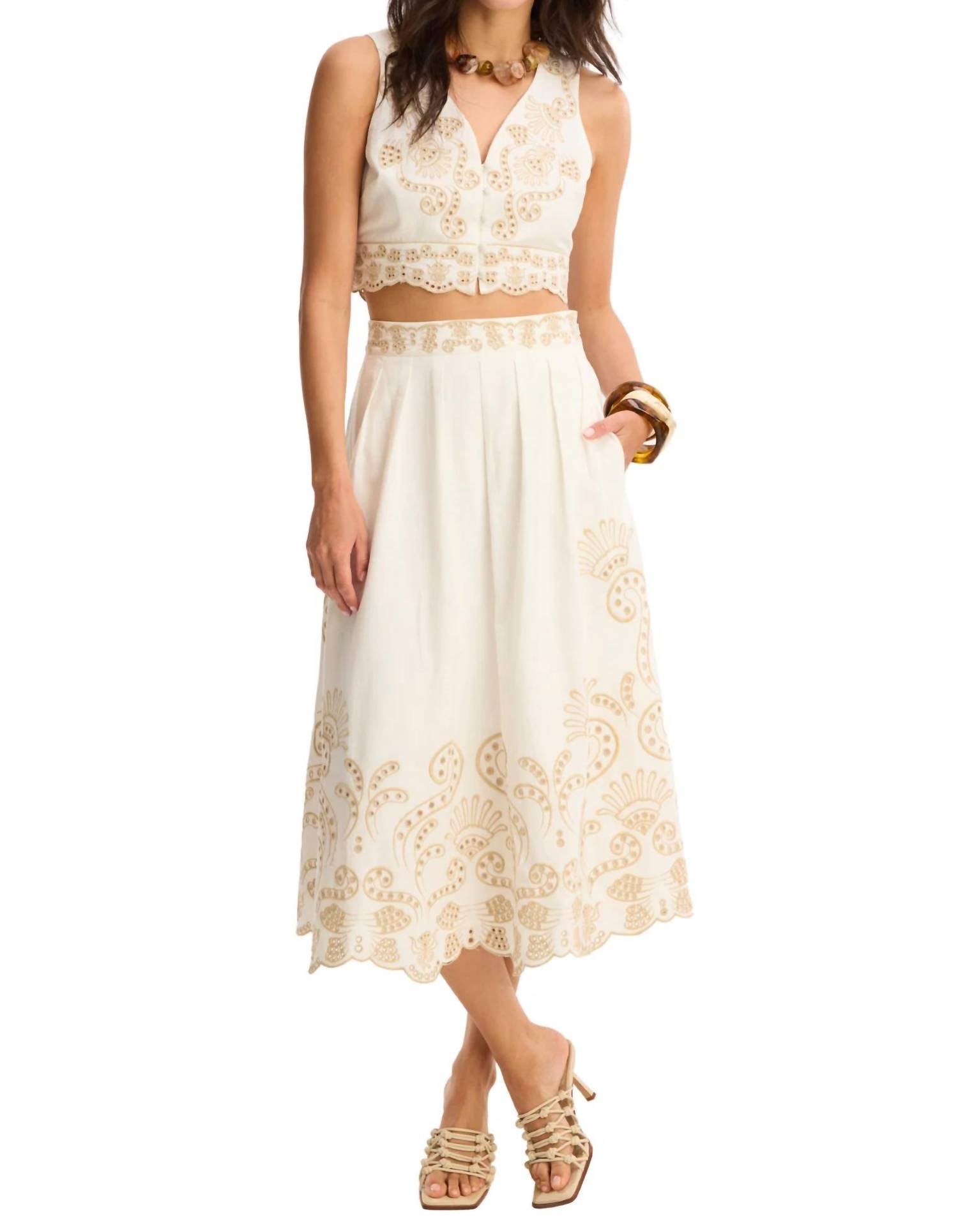 Allison New York - Jenny Crop Tank Top