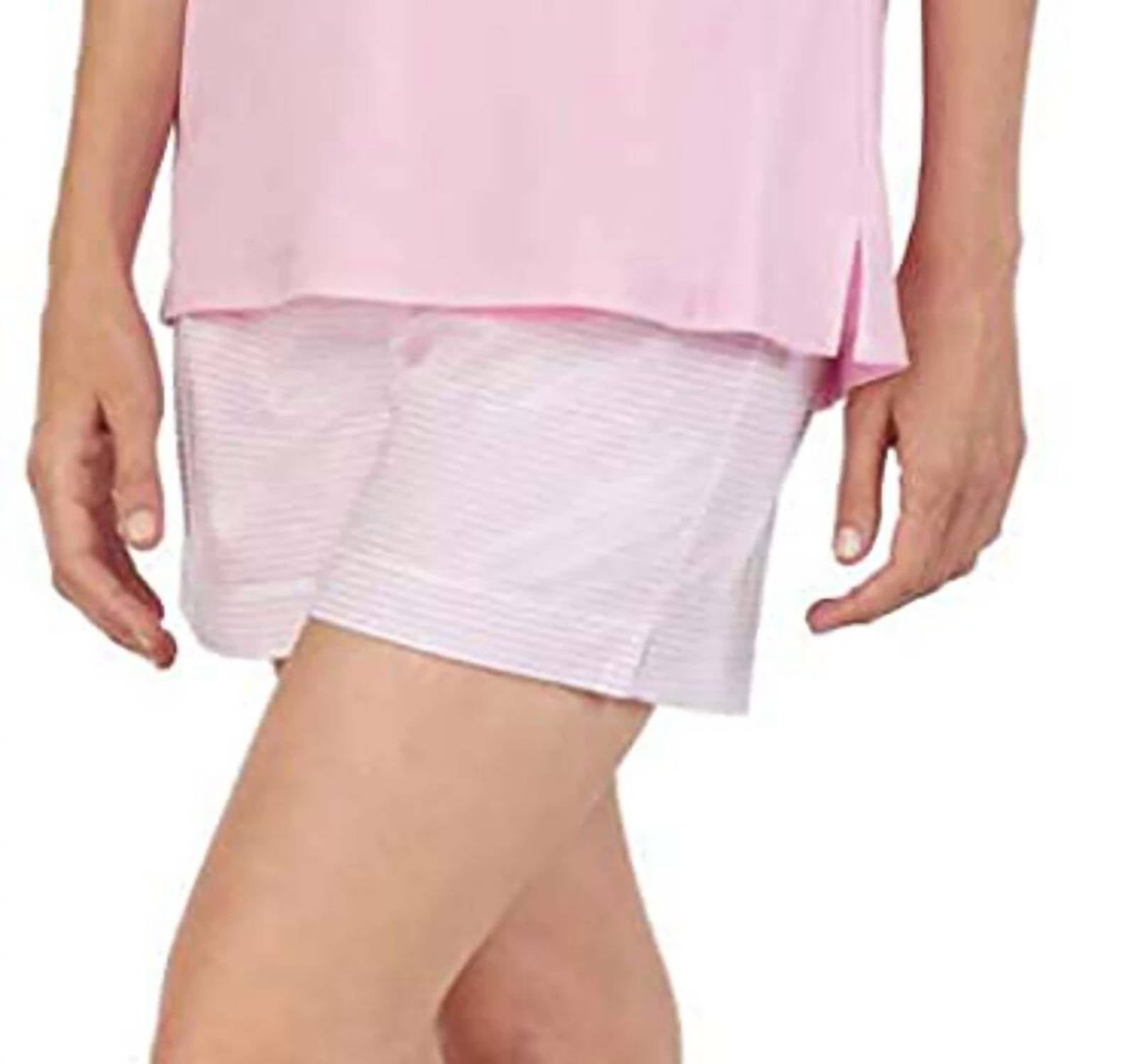 Carole Hochman - Women's Solid Stripe Shorts
