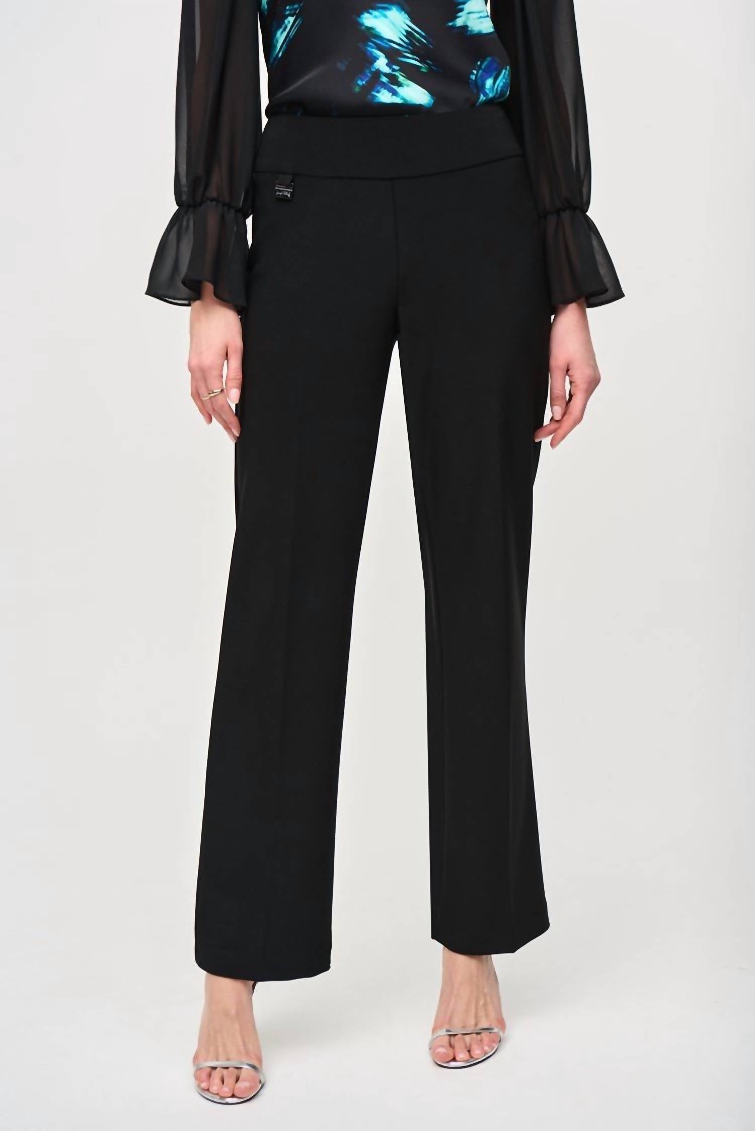 Joseph Ribkoff - Wide Leg Pull On Pants