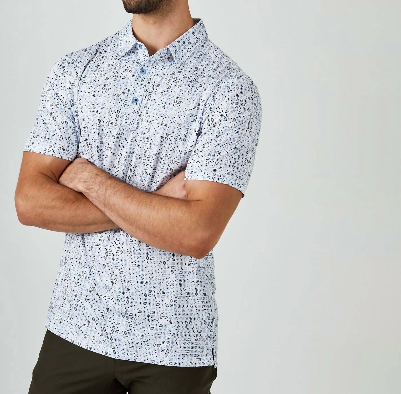 7Diamonds - Marquise Short Sleeve Polo