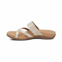 Aetrex - Women's Izzy Sparkle Toe Thong Sandal