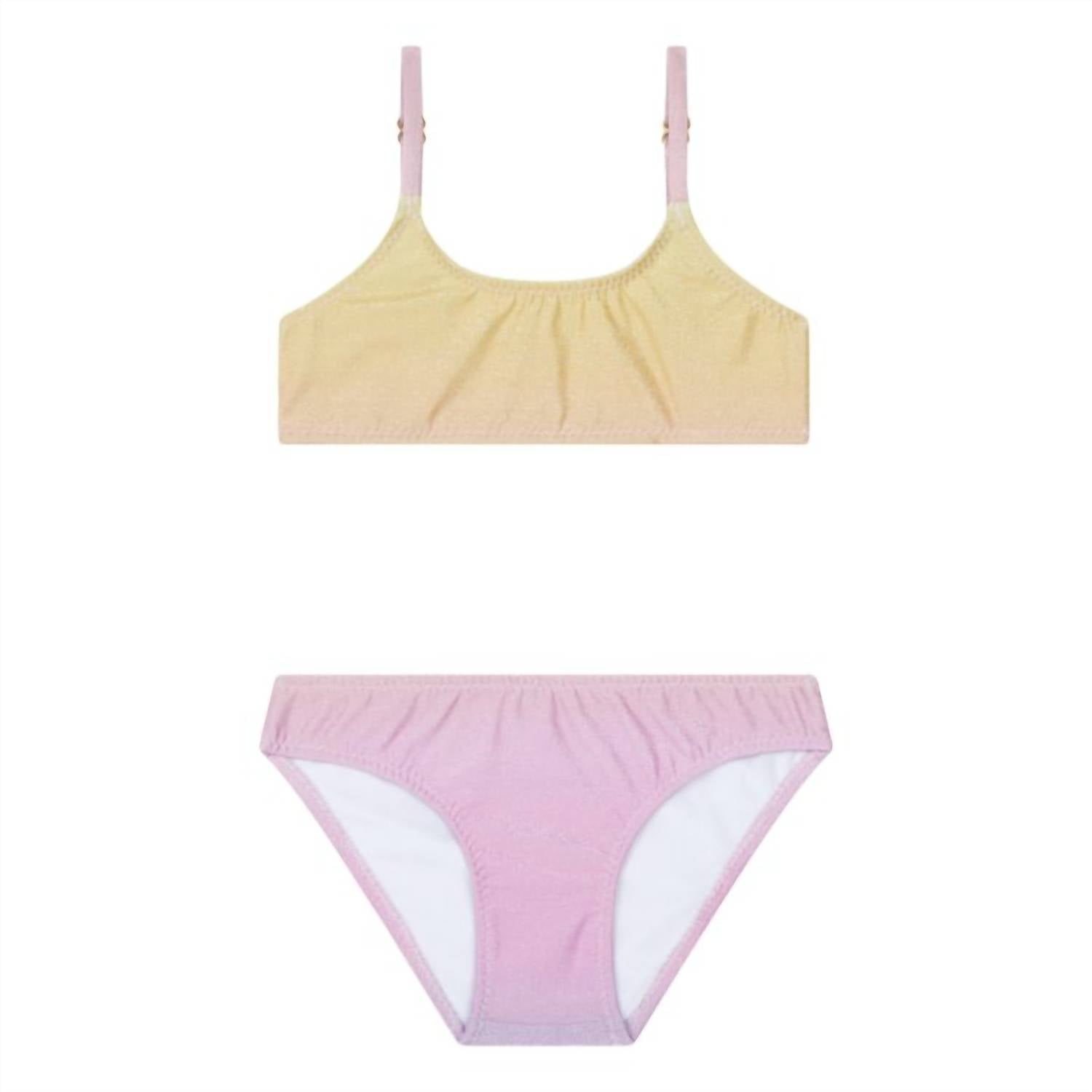 Hundred Pieces - Girl's Gradient Printed Bikini Set