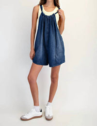 Cotierra - Women's Freebird Denim Romper