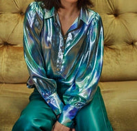 Esqualo - Faded Vibrance Blouse