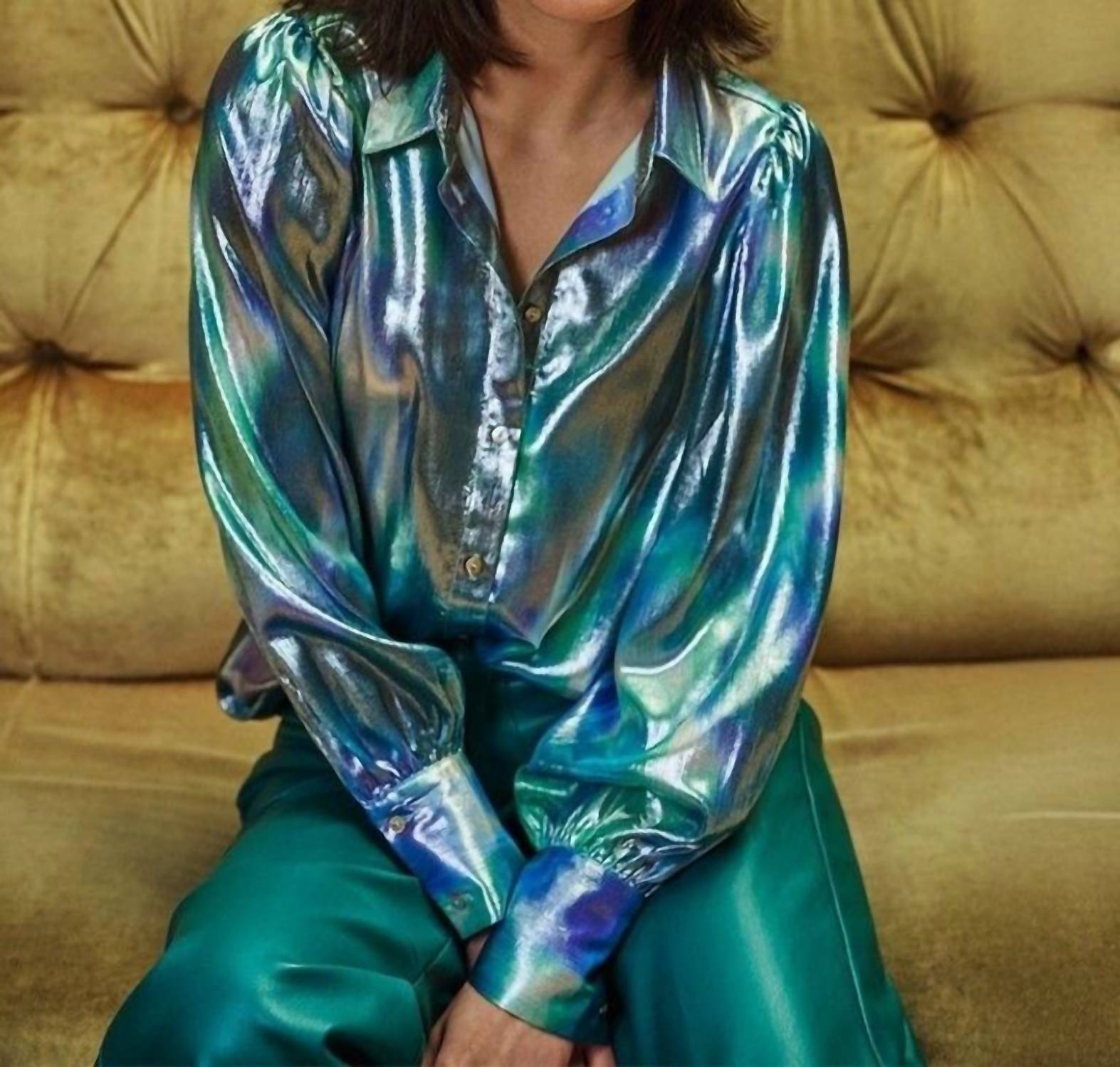 Esqualo - Faded Vibrance Blouse