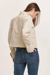 Dear John Denim - Roselyn Cut Off Cropped Jacket