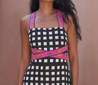 Mo Maya - Luna Leopard Strap Maxi Dress