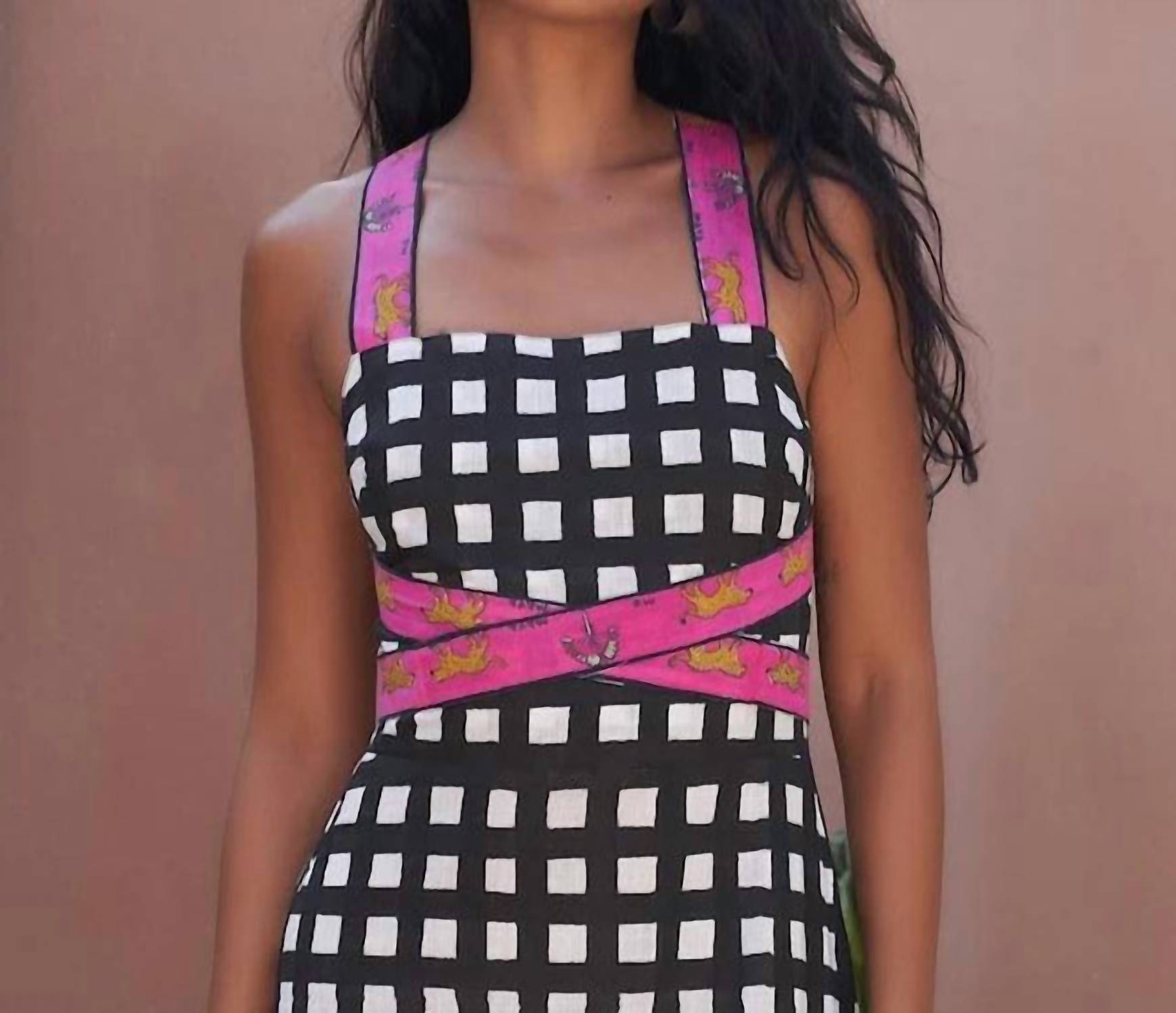 Mo Maya - Luna Leopard Strap Maxi Dress