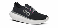 OOFOS Women's Oomy Stride Sneakers in black white - women's sneaker
