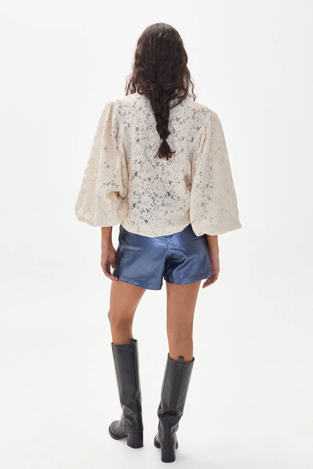 Lanthropy - Claire Cotton Lace Shirt