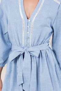 Sundayup - BRIANNA BELTED MINI DRESS