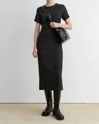 RACHEL COMEY Yanet Midi Dress in evergreen multi - women's dress