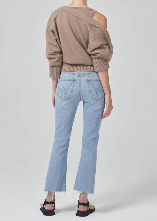 Citizens Of Humanity - Isola Mid Rise Cropped Boot Jeans