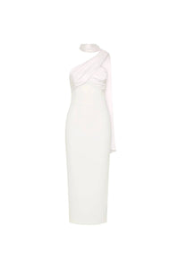 Rebecca Vallance - Atlas Halter Tie Midi Dress