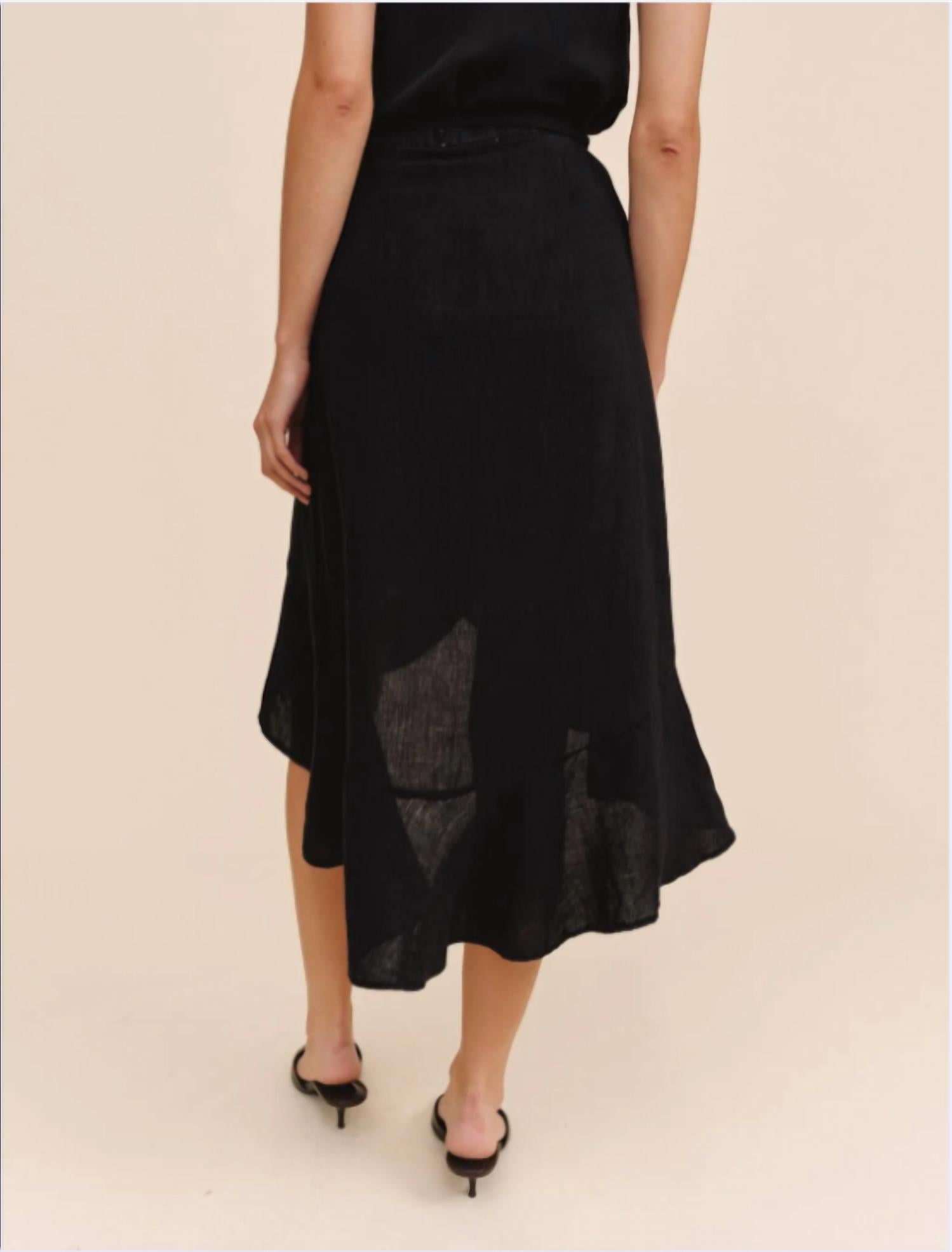 Bella Dahl - Ruffle Wrap Skirt