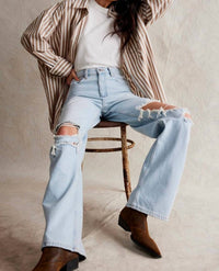 Free People - Tinsley Baggy High-rise Jeans