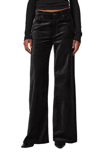Citizens Of Humanity - Lolli Mid Rise Baggy Velvet Jeans
