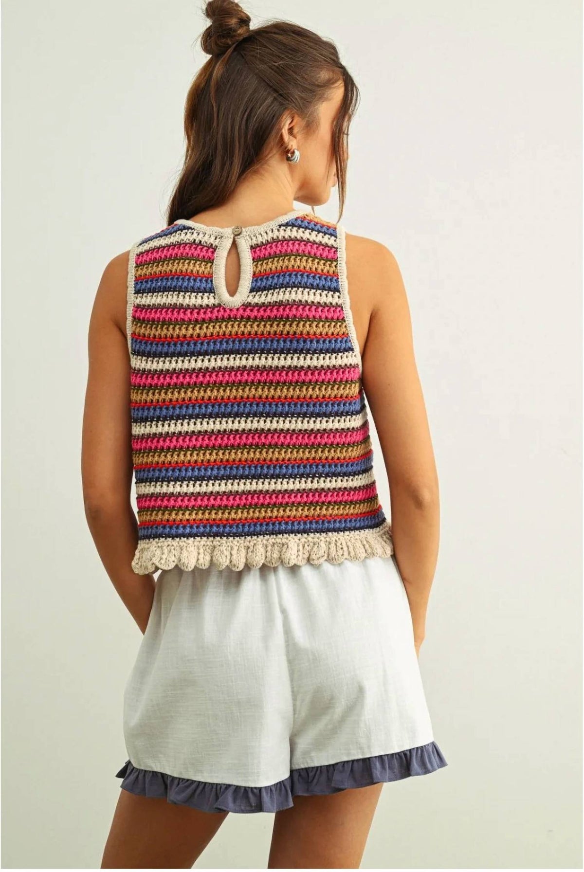 Miou Muse - Women's Sleeveless Knit Top
