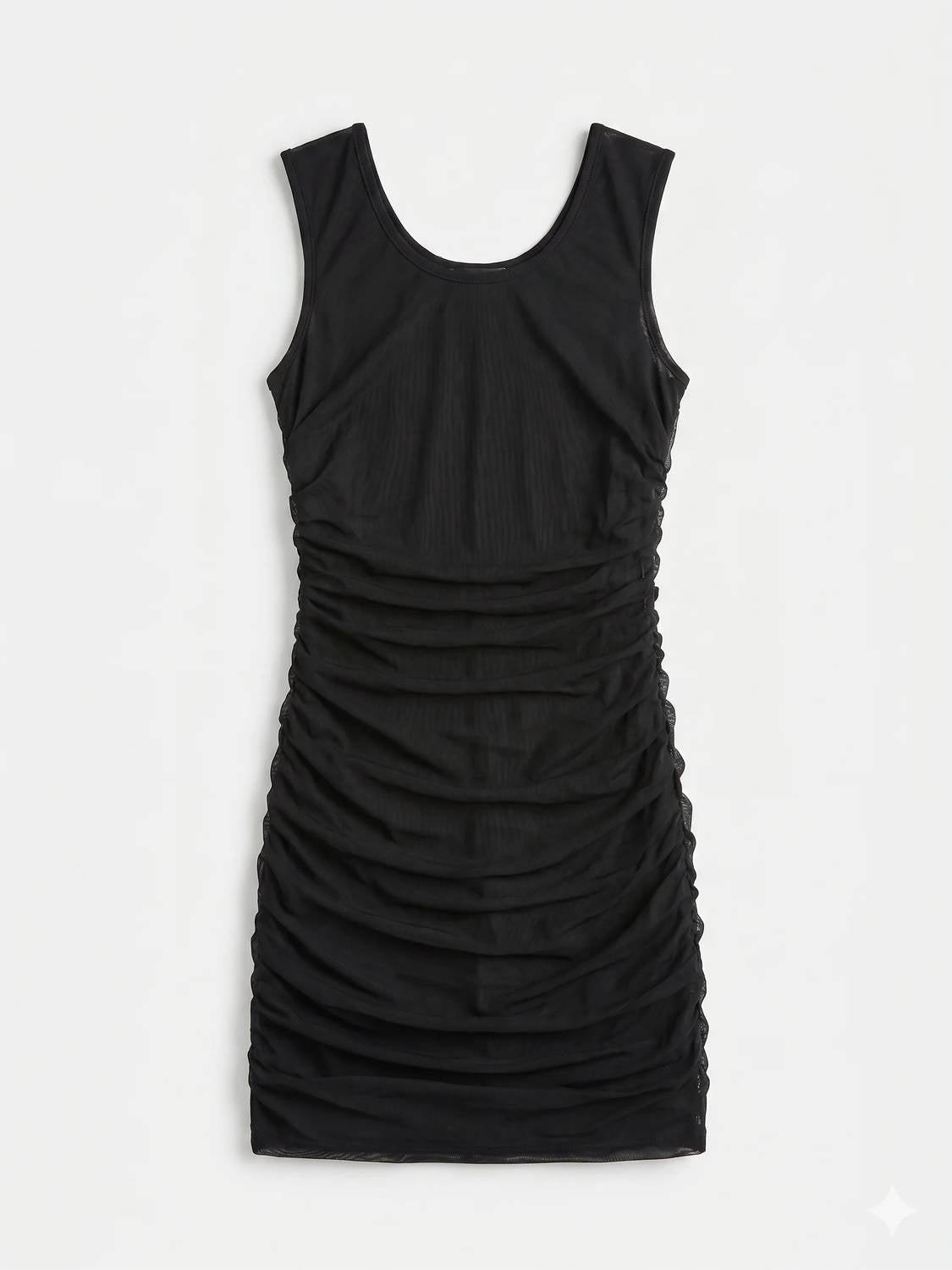 Cheryl Creations - Girls Mesh Ruched Dress