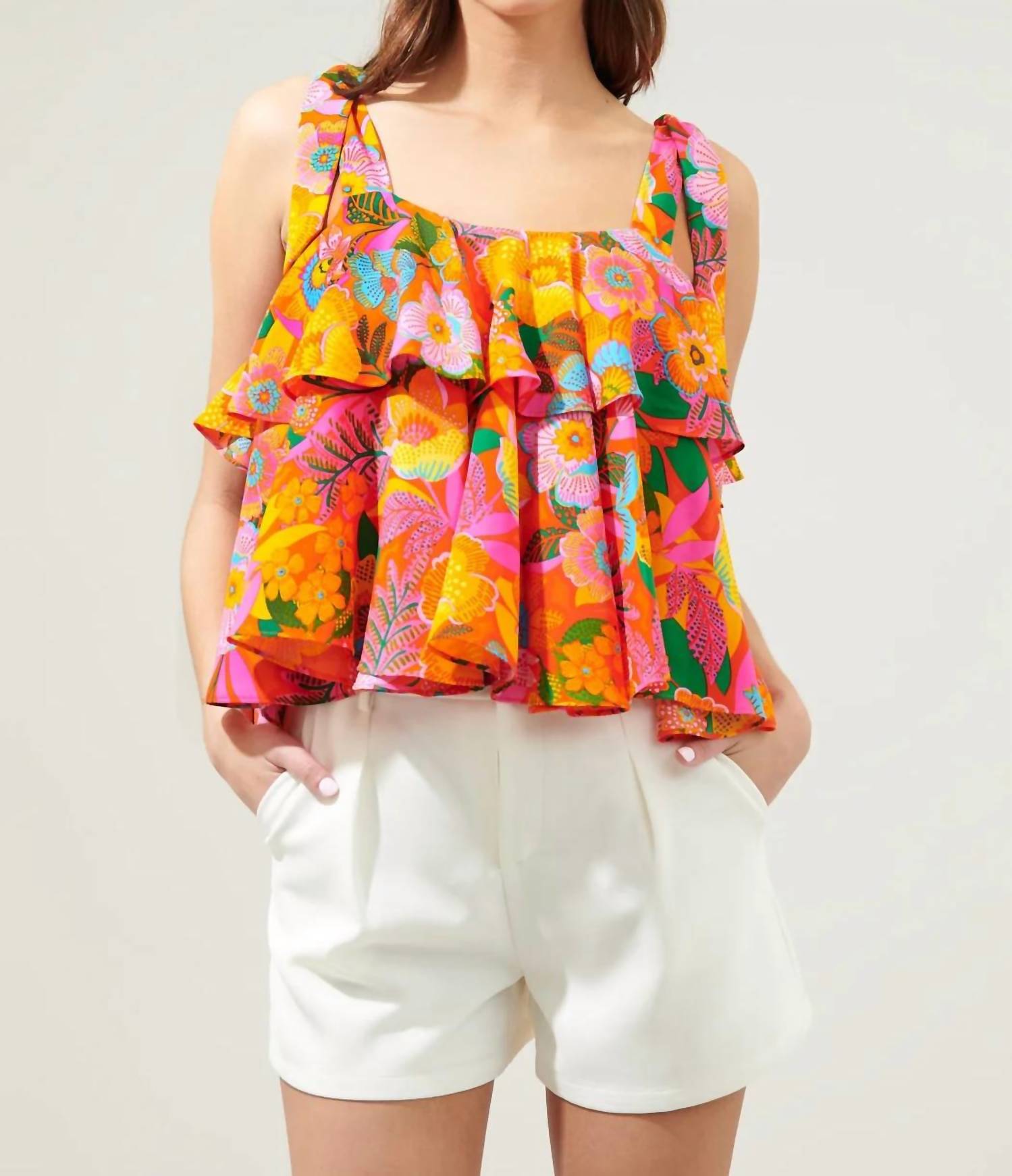 Sugarlips - Julie Tiered Tank