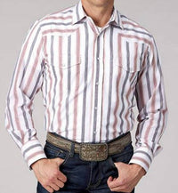 Roper - Classic Blended Snap Long Sleeve Western Shirt