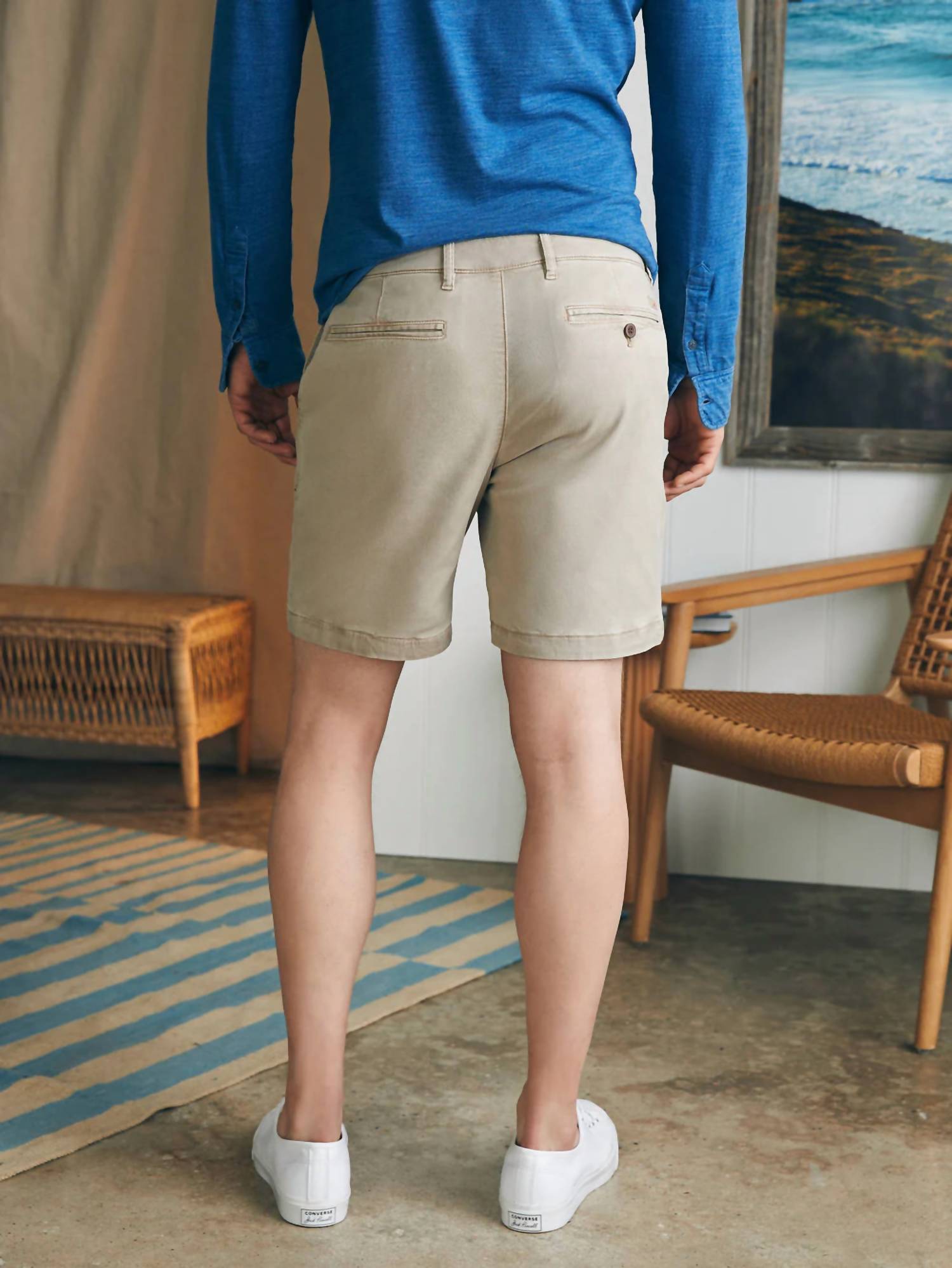 Faherty - Coastline Stretch Chino Shorts