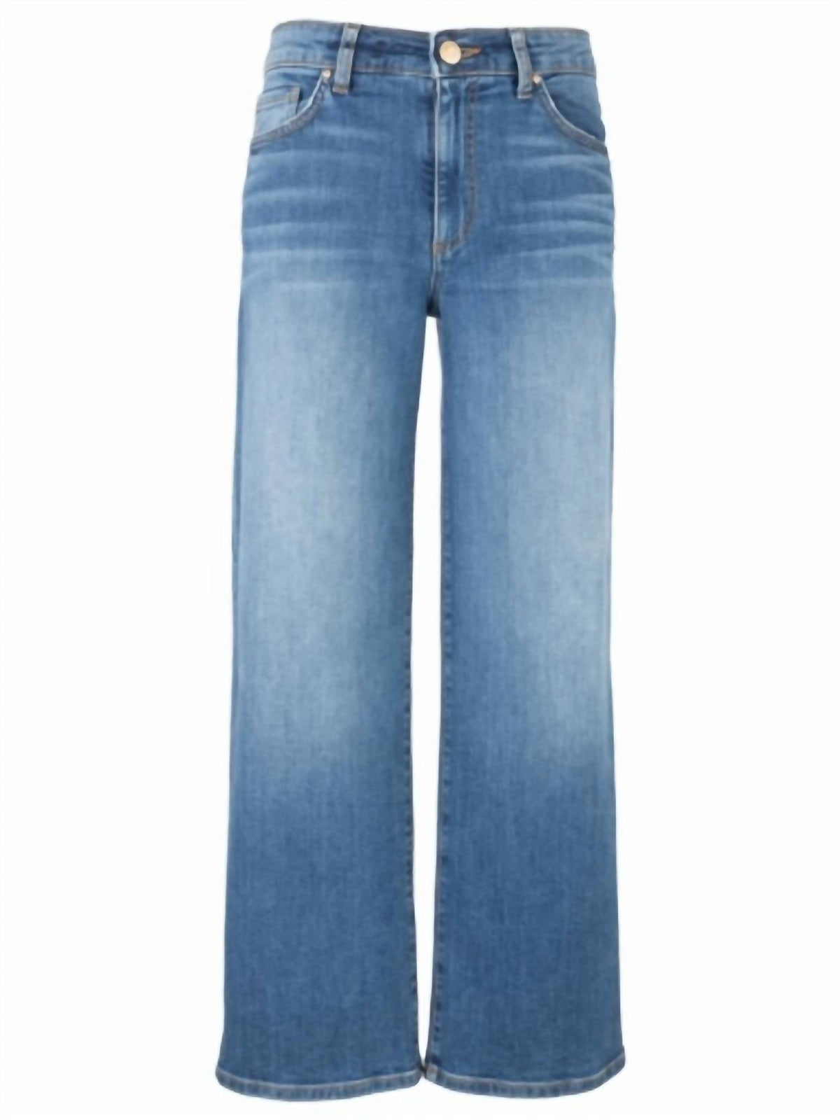 Kut From The Kloth - Charlotte High Rise Wide Leg With Regular Hem Jeans