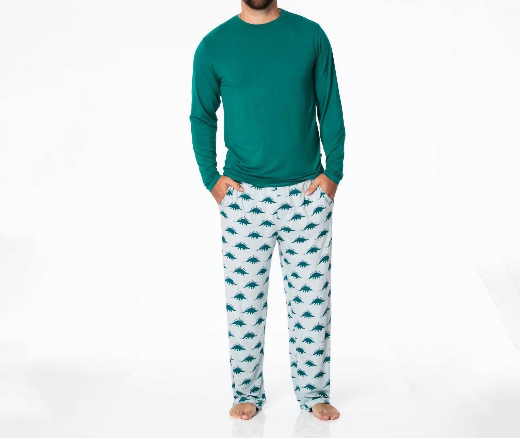 Kickee - Long Sleeve Pajama Set