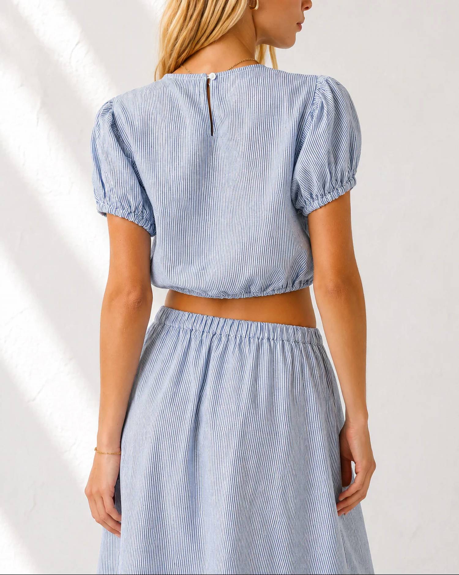 Olivaceous - Harbour Island Linen Skirt Set