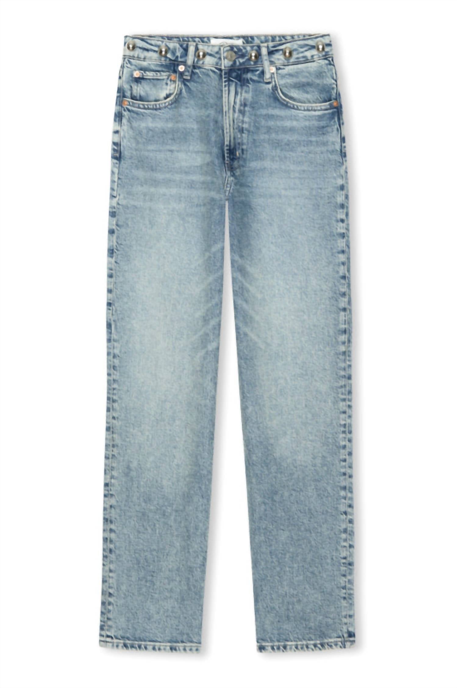 Rails - Topenga High-waist Straight-leg Jeans