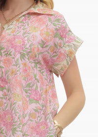 entro Valeria Mini Dress in light pink - women's dress - view 4