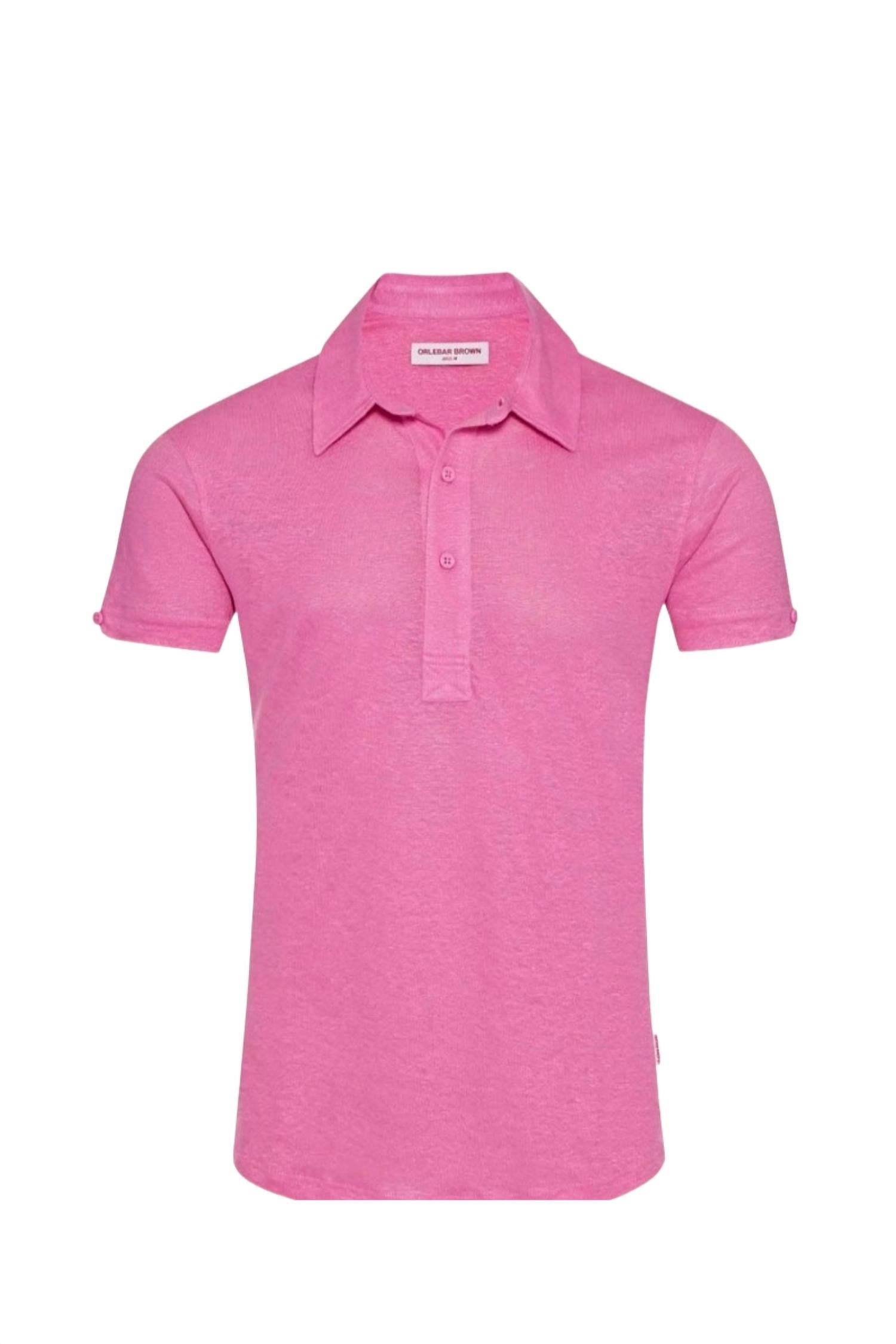 Orlebar Brown - Men's Sebastian Linen Polo Shirt