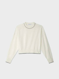 White + Warren - Cropped Sweatshirt