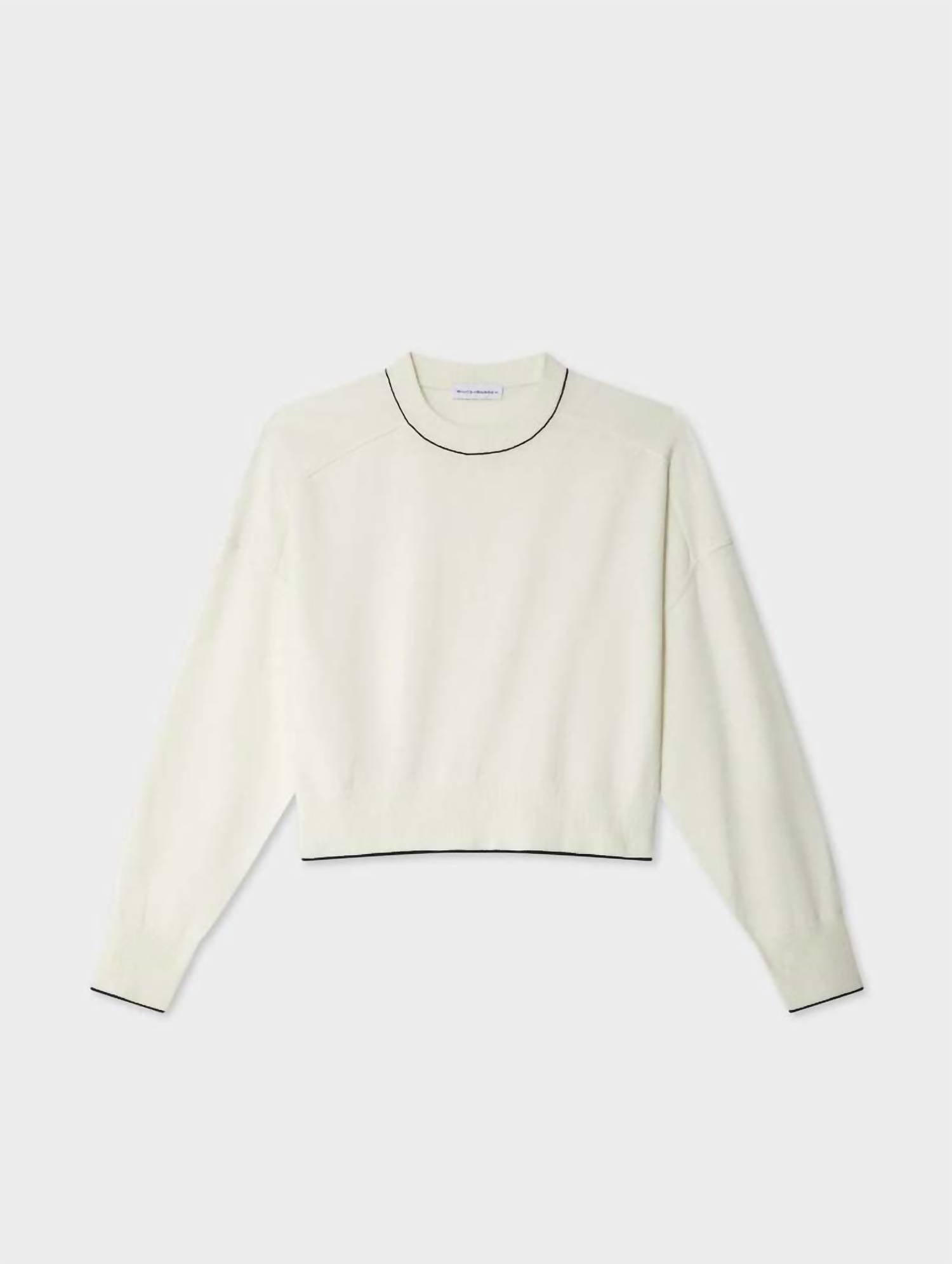 White + Warren - Cropped Sweatshirt
