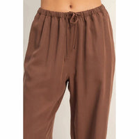 Hyfve - Feet In The Sand Linen Straight Leg Pants