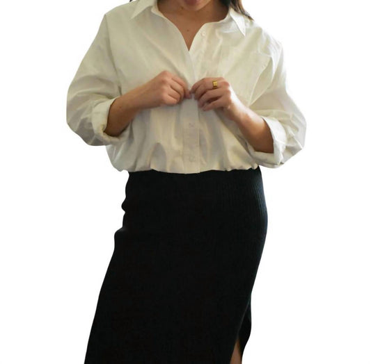 Falcon Park - Anna Cropped Button Down